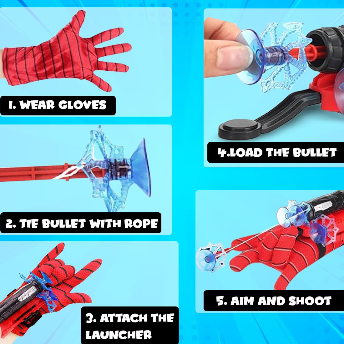 Ultimate Spider Web Shooter Set™