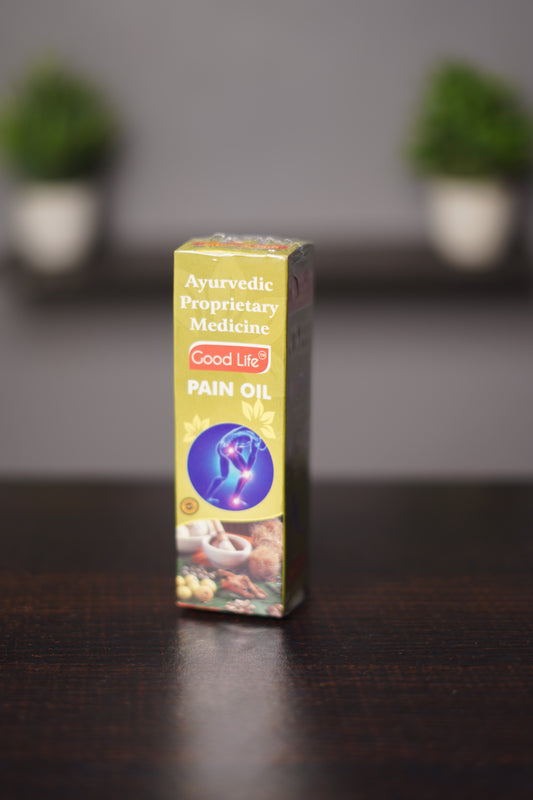 Good Life Ayurvedic Pain Relief Oil – 100% Herbal Formula for Joint, Knee, Back & Shoulder Pain (100ml)